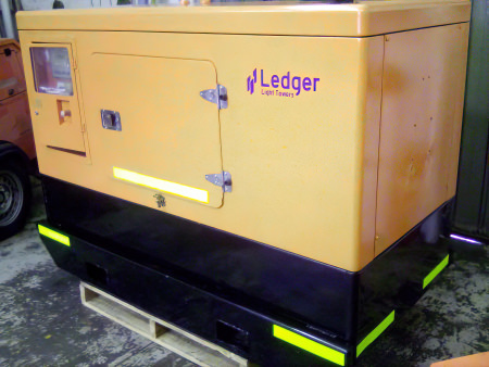 %LEDGER MACHINERY -GENERATORS, REFUEL RENTALS, LIGHTING TOWERS%