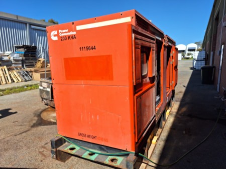 GENERATORS FOR SALE SECTION. 200KVA CUMMINS, 14000HRS, $8750.00